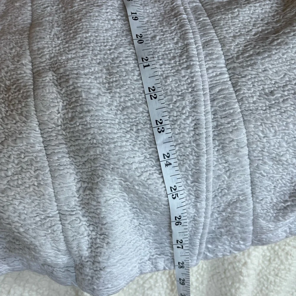 Eileen Fisher Textured Gray Coat - Picture 6 of 6